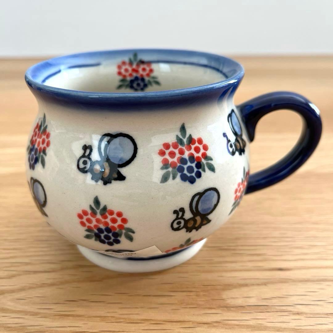 ポーランド食器　ANDY社マグカップ&プレート&スプーン3点セット