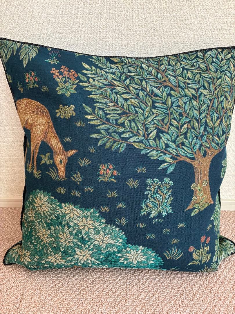 北欧、暮らしの道具店 ウィリアムモリス クッションカバー