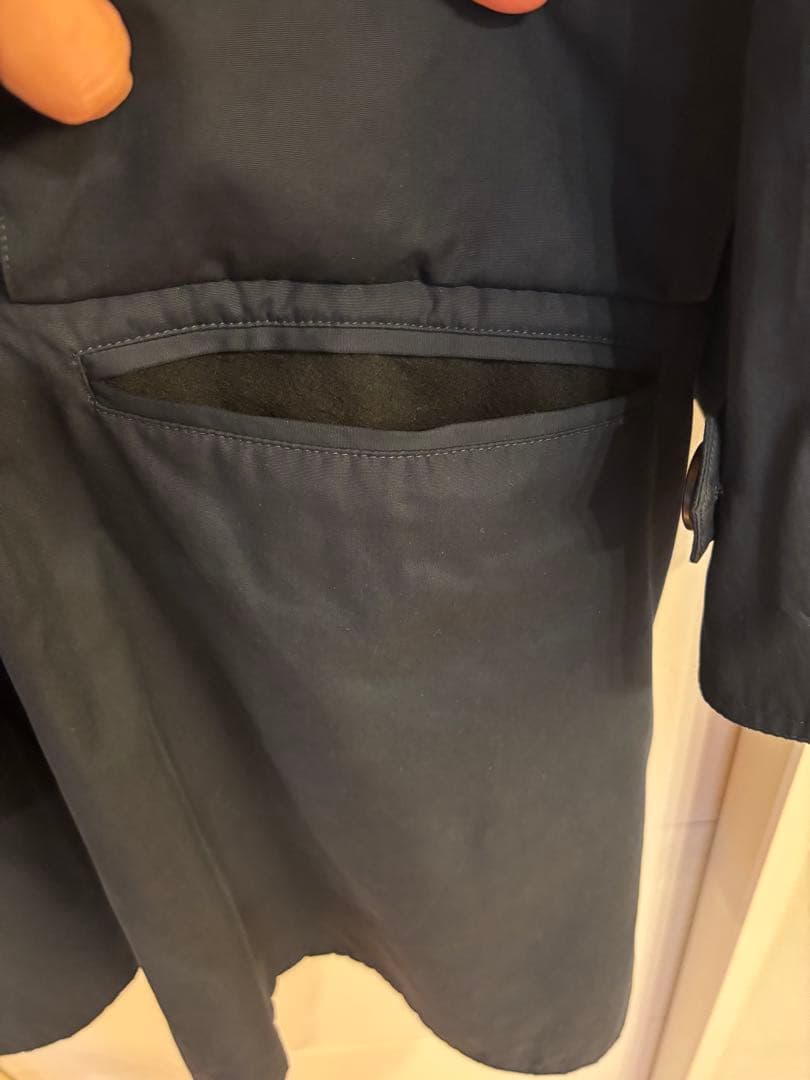 別注 SEE SEE Barbour 3/4コート ネイビー XL URBS