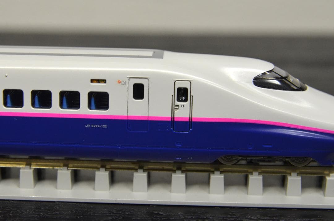 【加工品】TOMIX E2系0番台 J編成 東北新幹線 10両セット 室内灯付