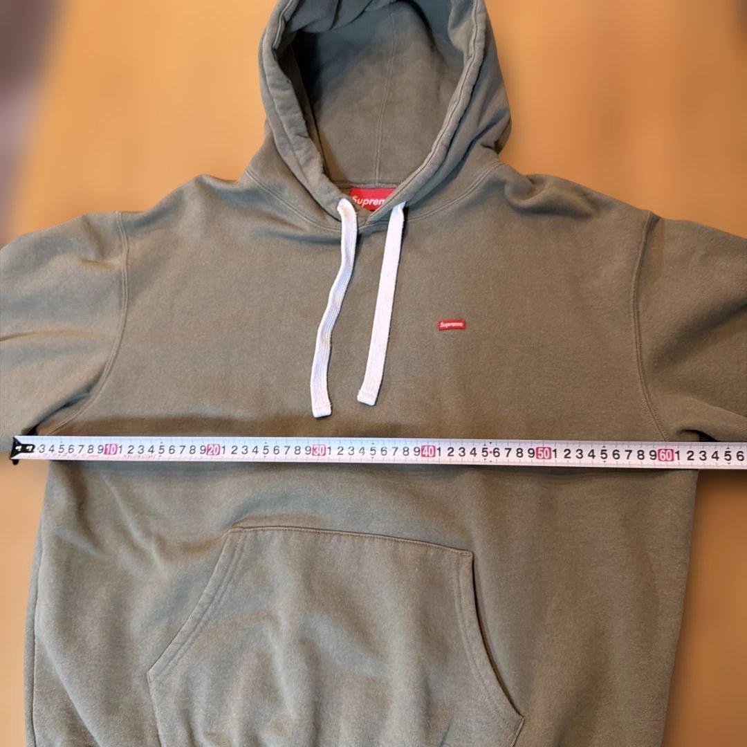Supreme Small Box Logo パーカー M オリーブ 美品