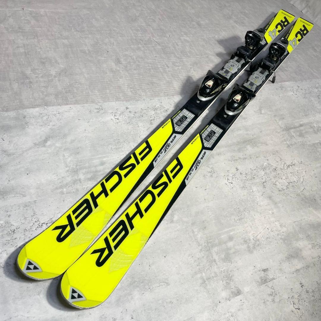 フィッシャー FISCHER RC4 WC GS スキー板 173cm イエロー