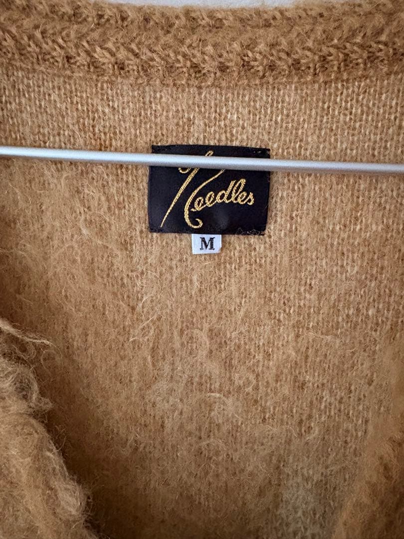 トップス NEEDLES MOHAIR CARDIGAN ZIGZAG