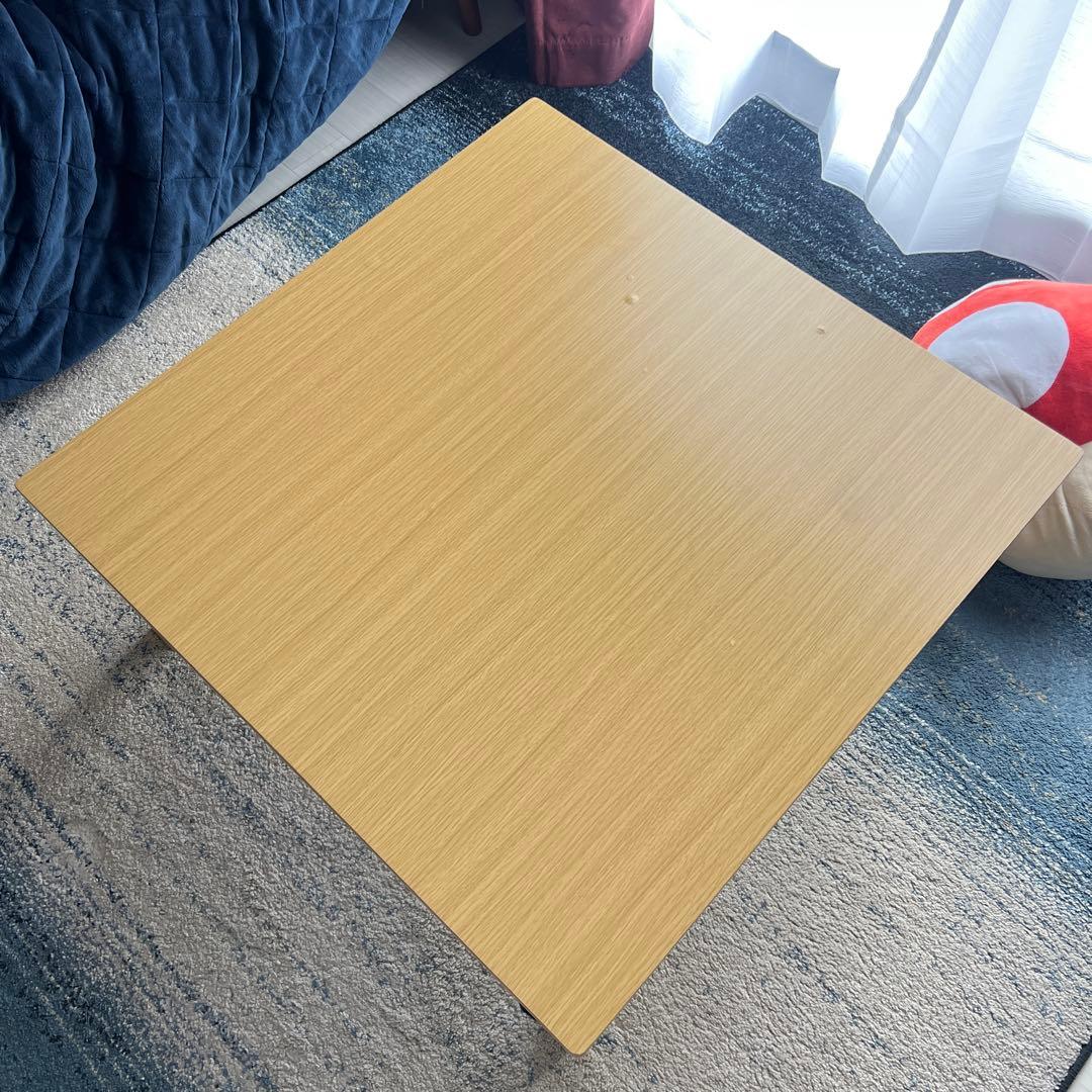 ヒーター付き木製こたつ