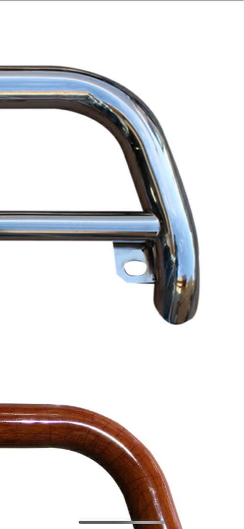 ハイエースワイド用　メッキグリルガード