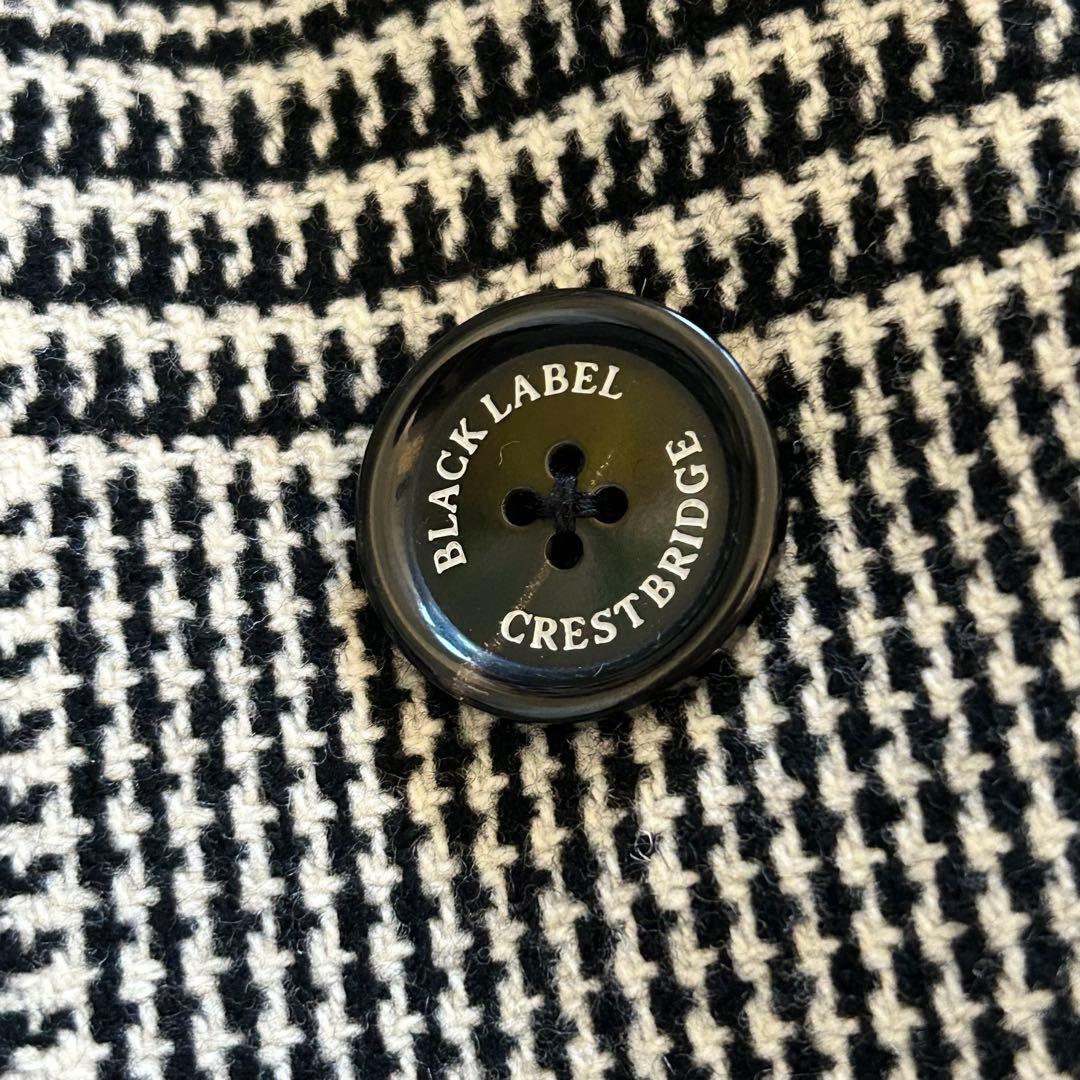 ブラックレーベル トレンチコート M チェック柄 美品