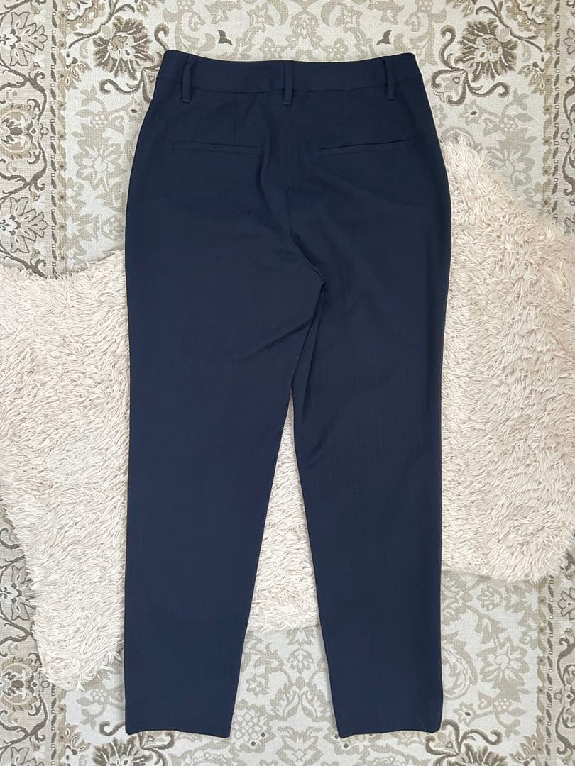 極美品 PLST プラステ セットアップ パンツ スーツ ノーカラー 洗える