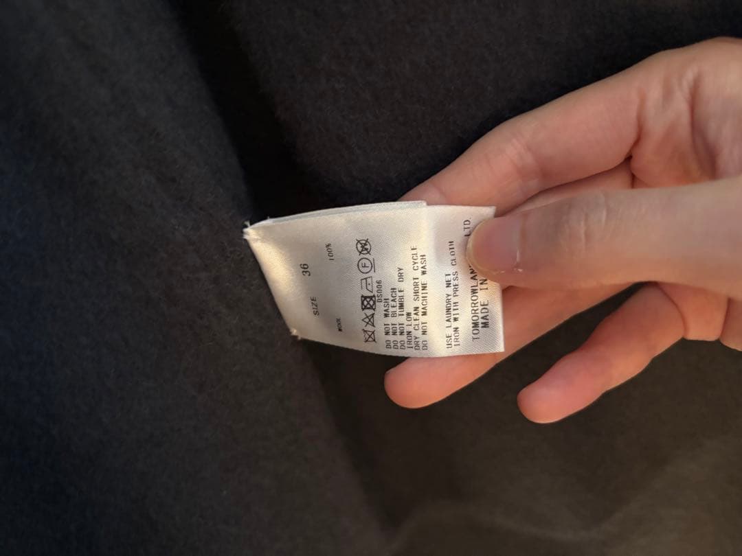 TOMORROWLAND GALERIE VIE ダッフルコート　極美品