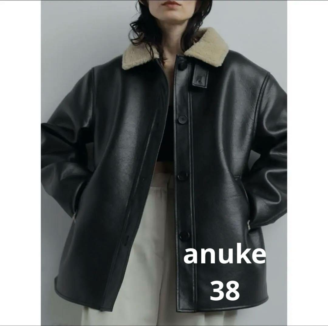 【anuke アンヌーク】Boa Flight Jacket☆美品☆38☆完売品