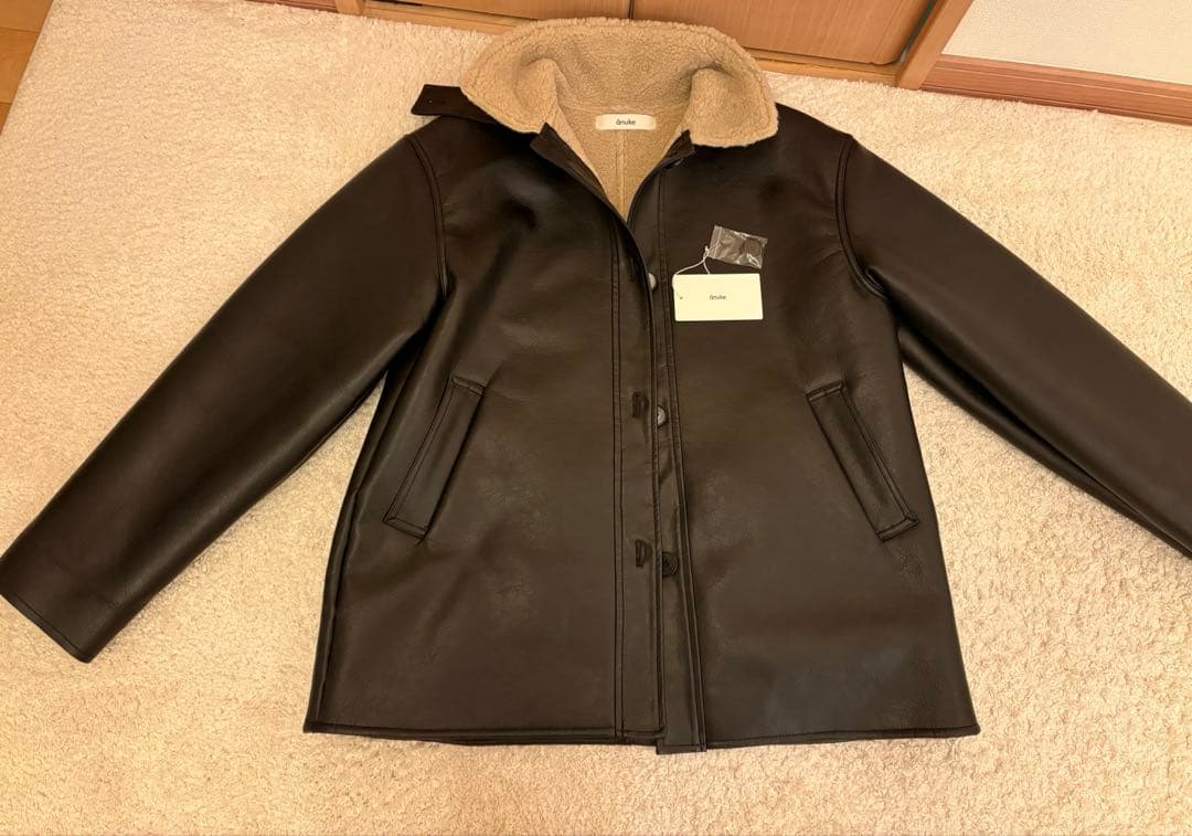 【anuke アンヌーク】Boa Flight Jacket☆美品☆38☆完売品