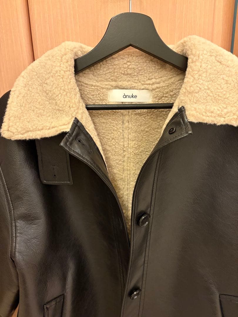 【anuke アンヌーク】Boa Flight Jacket☆美品☆38☆完売品