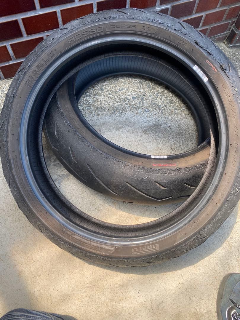 ピレリ　ディアブロロッソコルサ2 120-70-17 180-55-17 セット