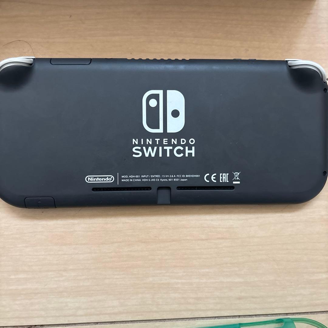 Nintendo Switch Lite 本体 充電器付き　グレー