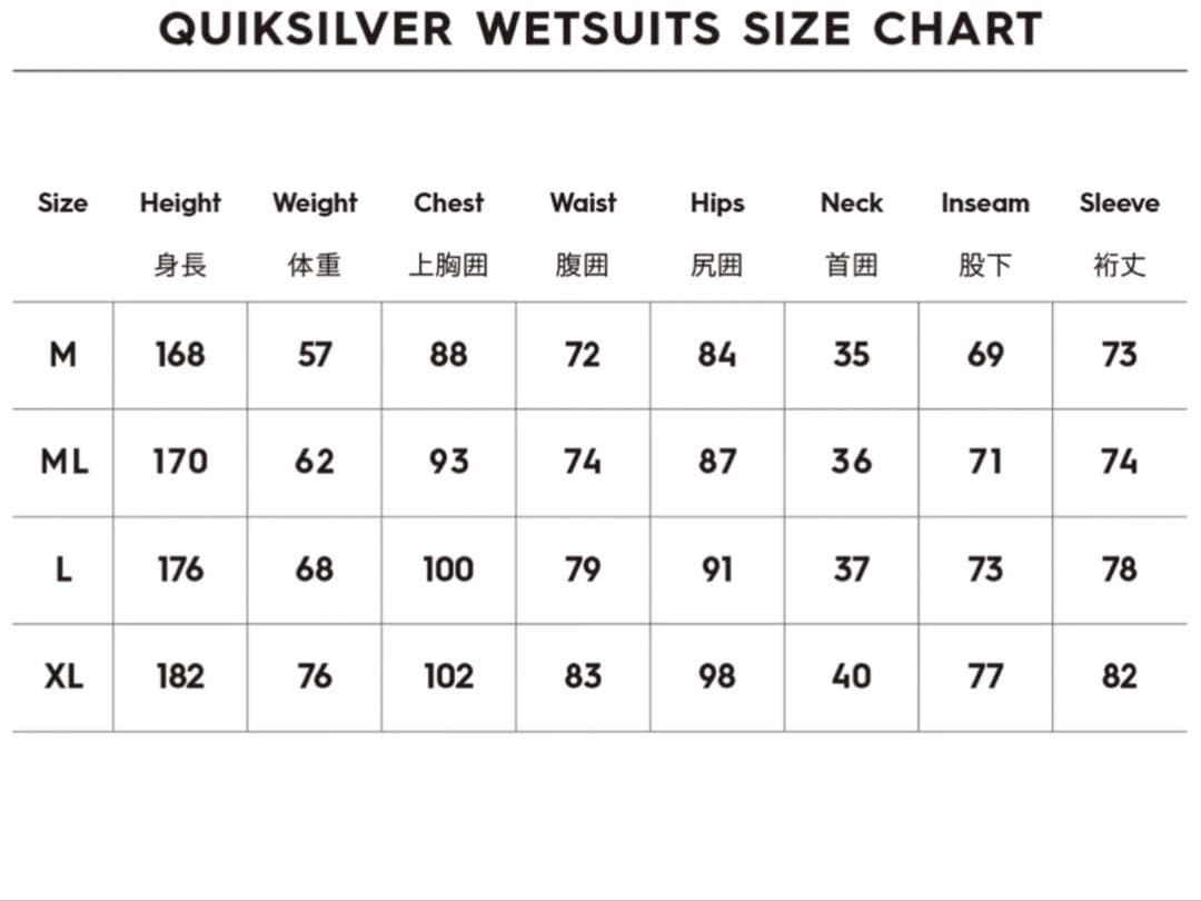 Quiksilver フルスーツ ネイビー/ライム