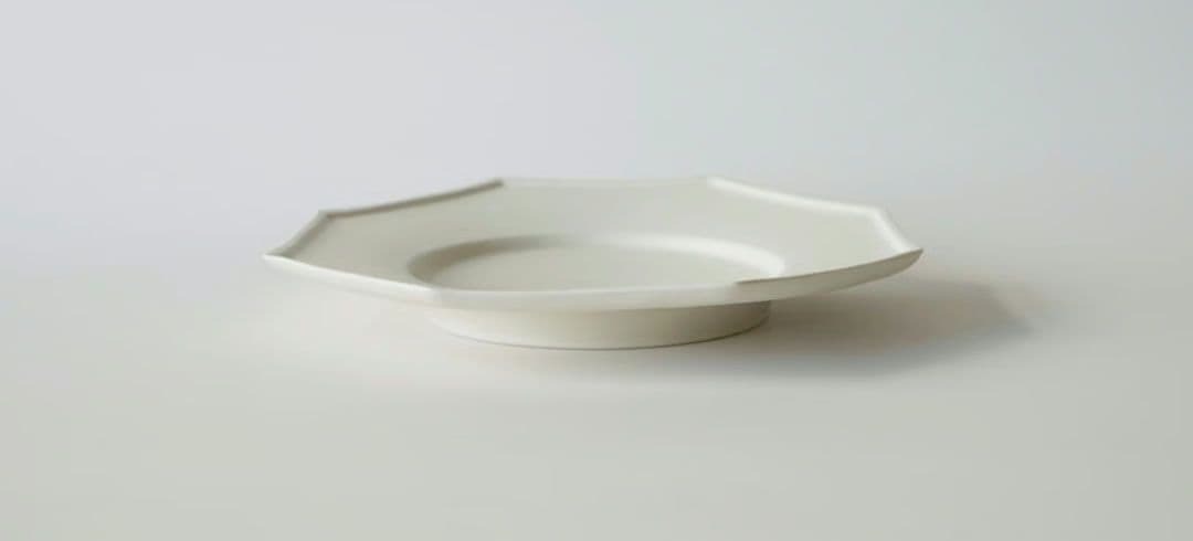 照井壮　デルフト八角皿　大　オクトゴナル 　4枚