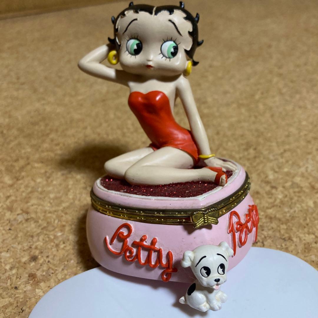 Betty Boop レトロヒンジボックス　レア アンティーク　ベティブープ