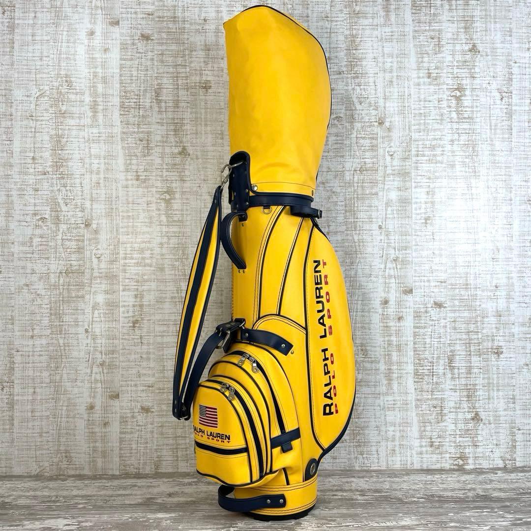 【極希少品】Ralph Lauren ポロスポーツキャディバッグ　USAワッペン