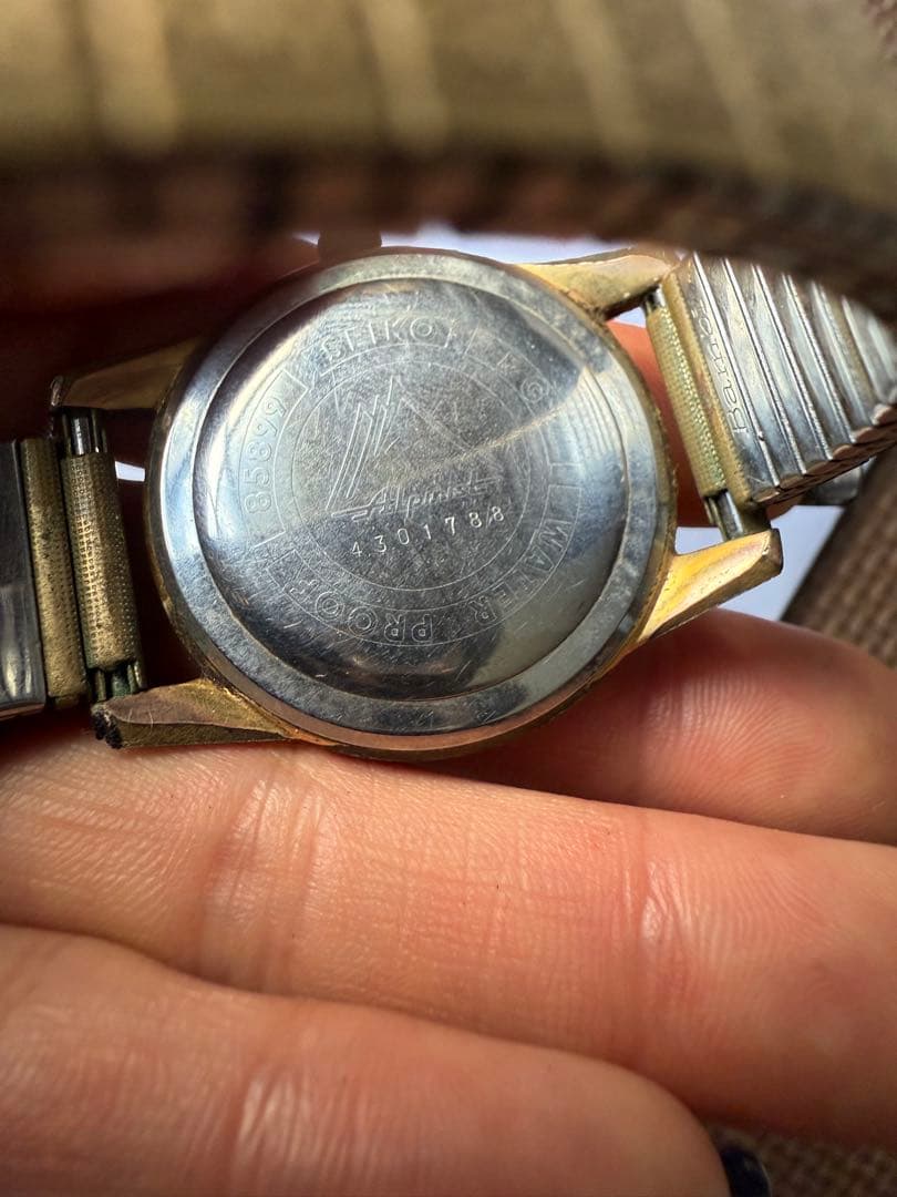 激レア SEIKO/セイコー チャンピオン アルピニストアンティーク時計ジャンク