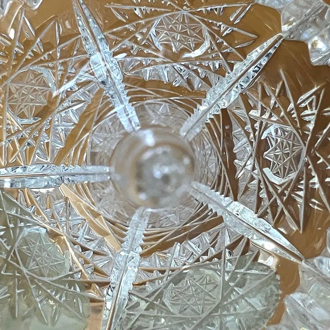 ボヘミアクリスタル 花瓶 一輪挿しpbo24% 500PKチェコ製