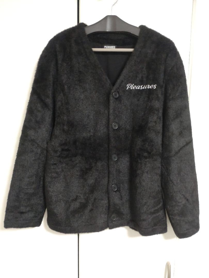 PLEASURES Fuzzy Cardigan Lサイズ