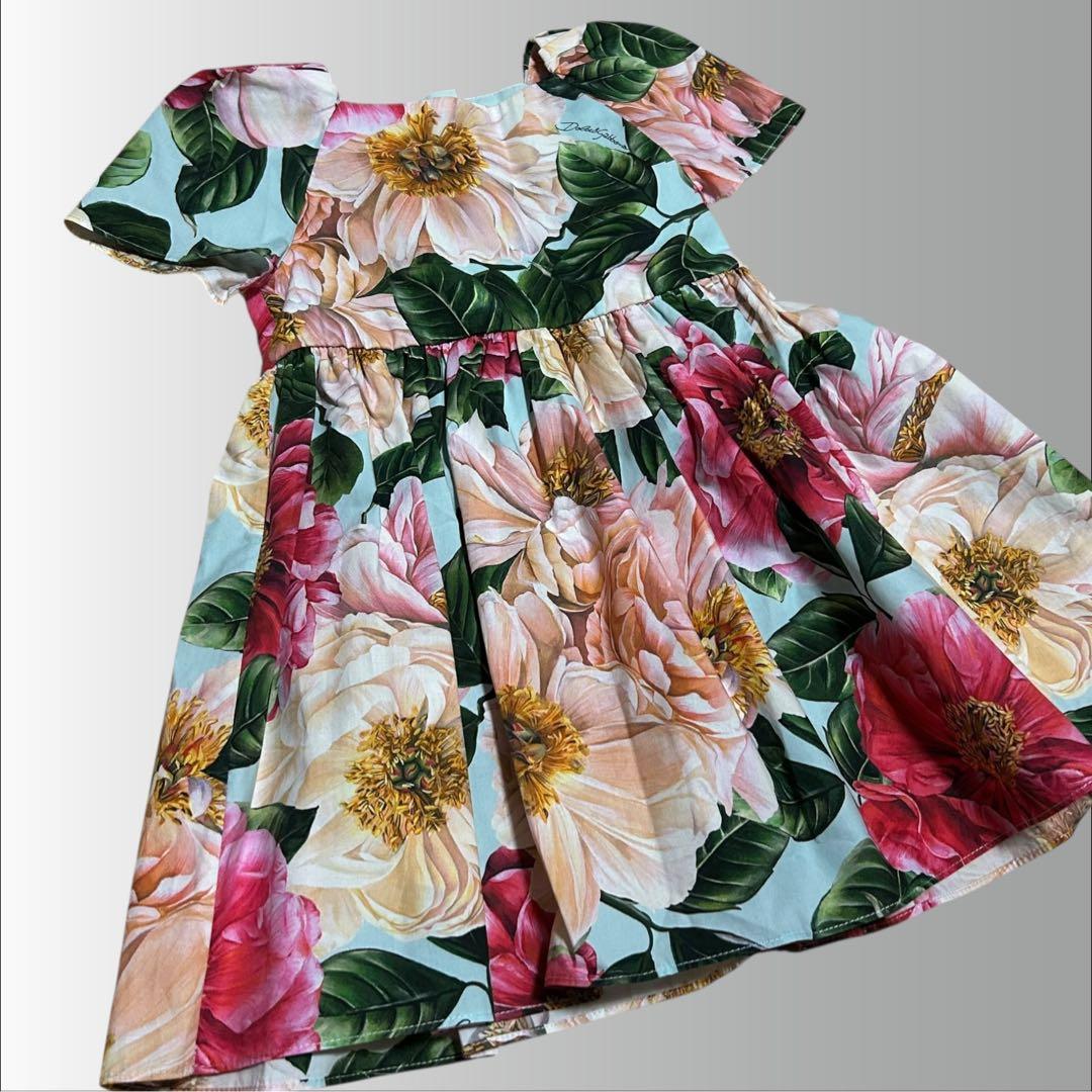 ドルチェ&ガッバーナ　DOLCE&GABBANA 花柄ワンピース　ベビー