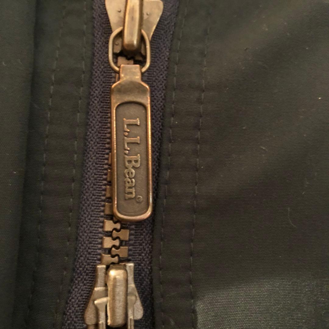 ヴィンテージ L.L.Beanフード付きダークグリーンロングコート