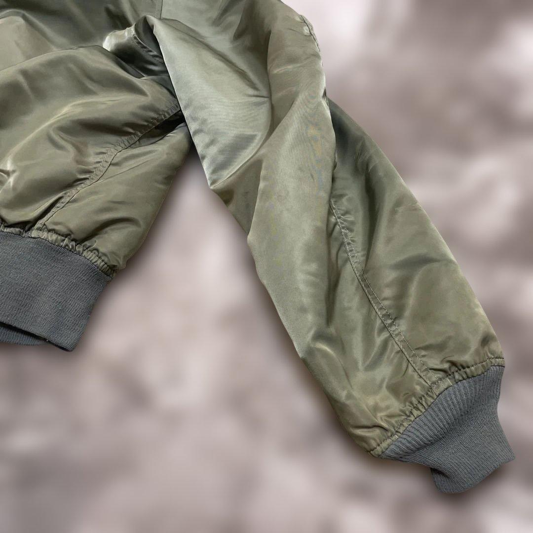 90s USA製 ALPHA N2B フライトジャケット N-2B オリーブ