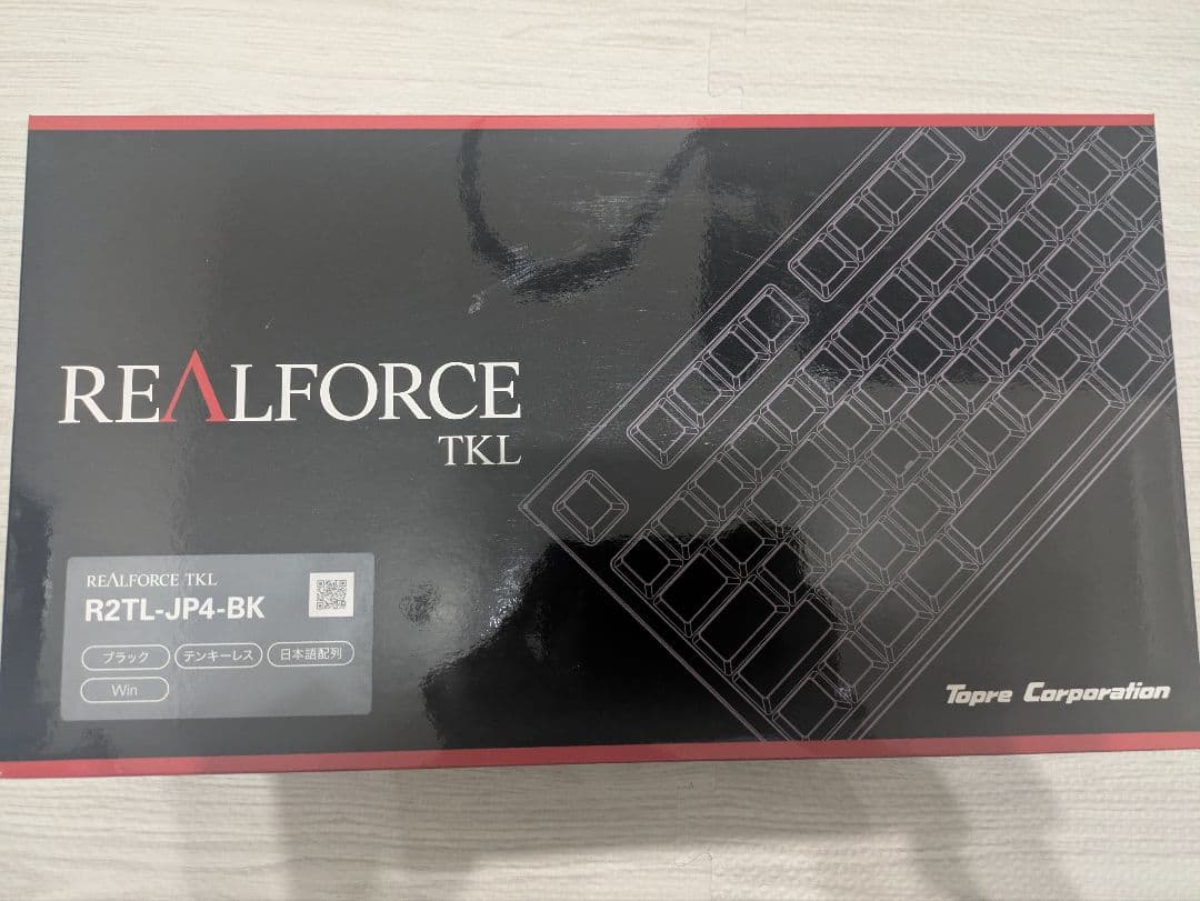 REALFORCE TKL R2TL-JP4-BK テンキーレス