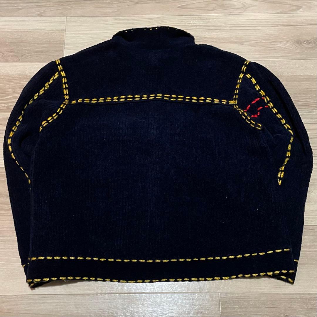Phingerin PG1 Knit NAVY×YELLOW Mサイズ