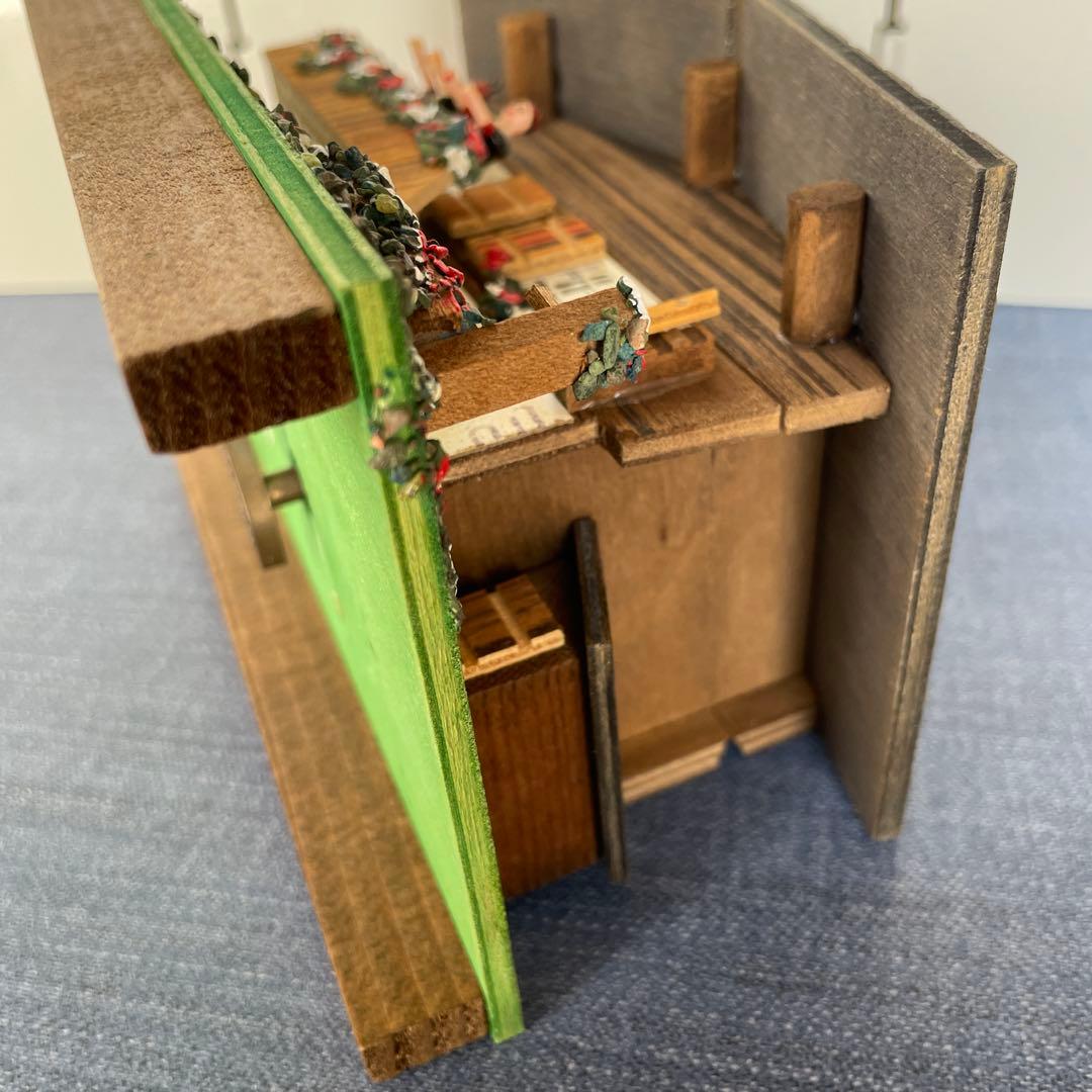 スイス製JOBIN社　シャレー型収納付オルゴール