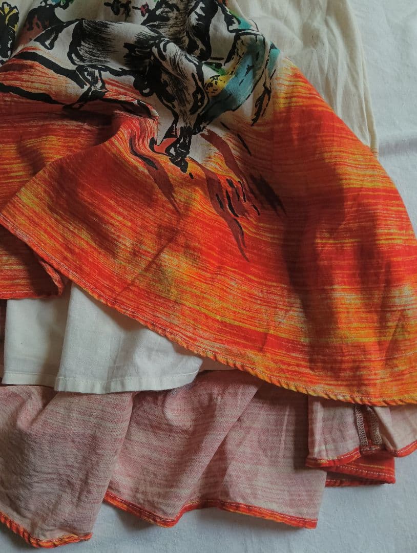 キャピタル Kapital サーキュラースカート フレアスカート ヴィンテージ