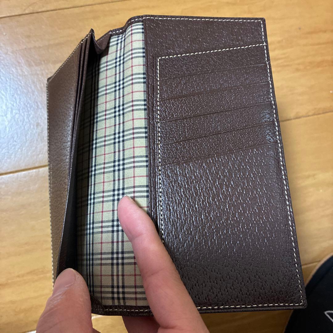 と*ん様 BURBERRY ブラウン 二つ折り財布　新品未使用