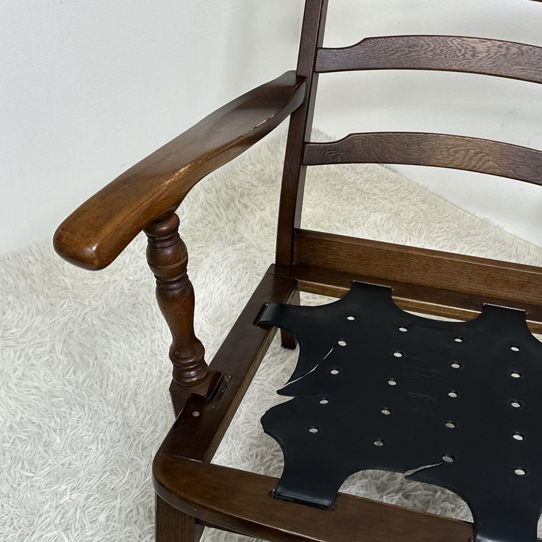 飛騨産業 キツツキ 1Pソファ ラウンジチェア メロウ　穂高　オーク材 アーム