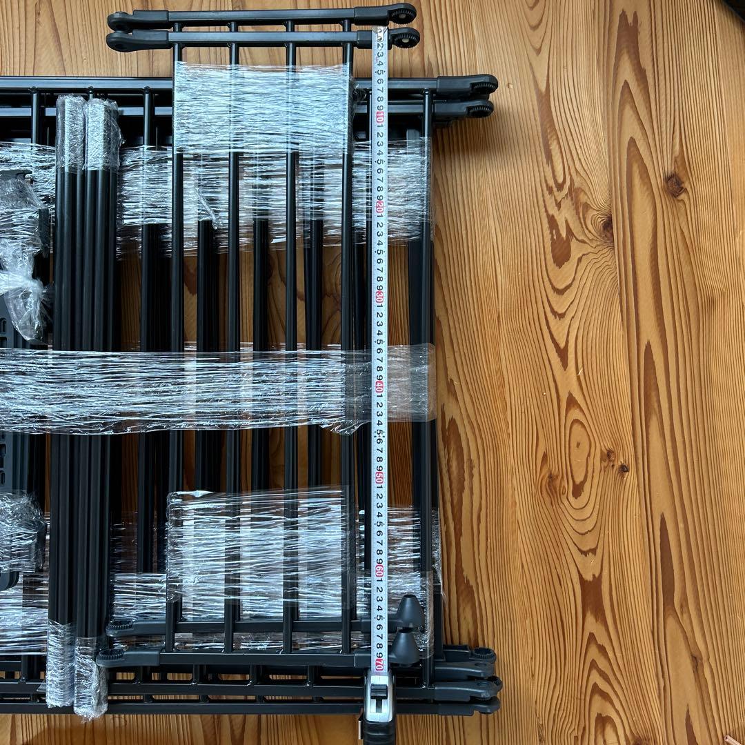 薪ストーブ　ベビーゲート　ベビーダン　ハースゲート　黒