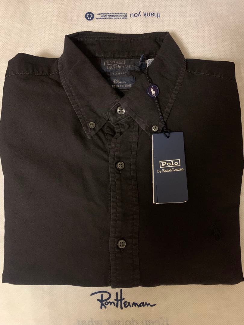 ラルフローレン ロンハーマン オックスフォード PPC ボタンダウンシャツ XL