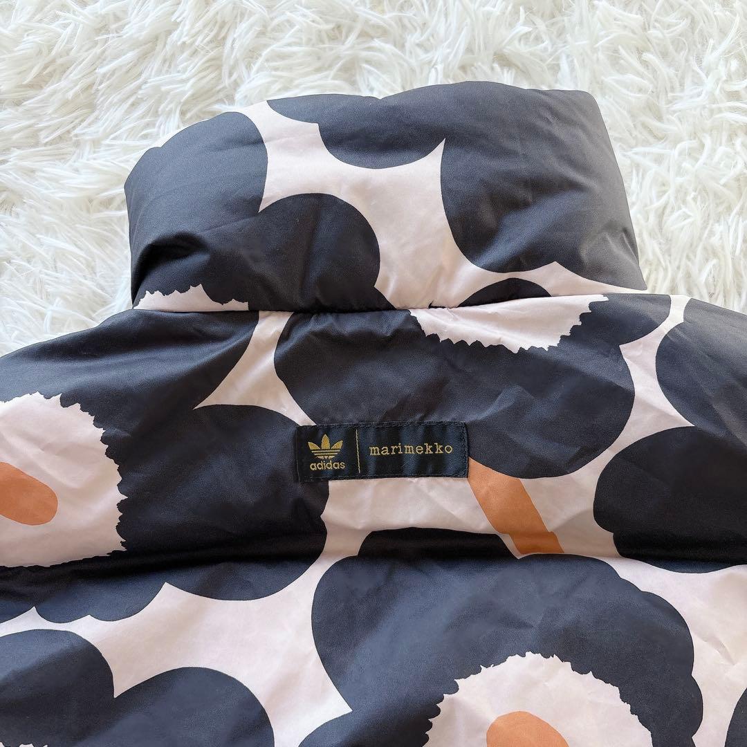 未使用級 アディダス×マリメッコ コラボ リバーシブル ジップダウンベスト XS