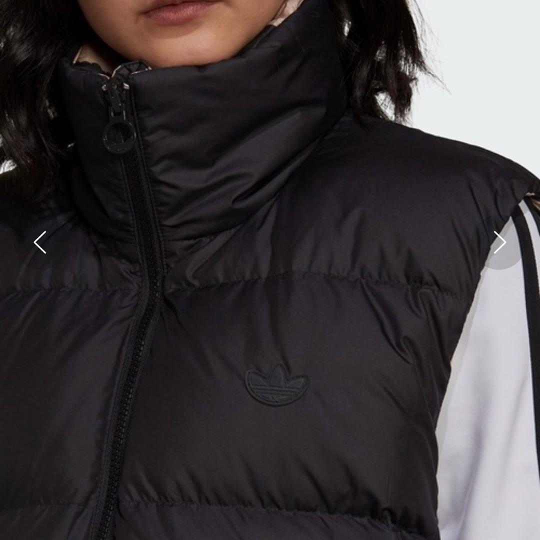 未使用級 アディダス×マリメッコ コラボ リバーシブル ジップダウンベスト XS