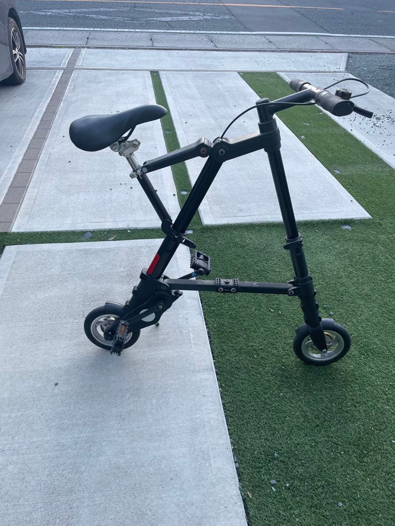 折りたたみ自転車 黒