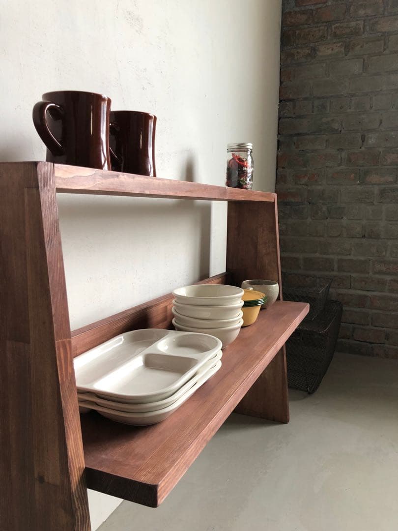 数量限定　特別価格　シェルフ　棚　カップボード　多目的収納　食器棚　本棚　収納