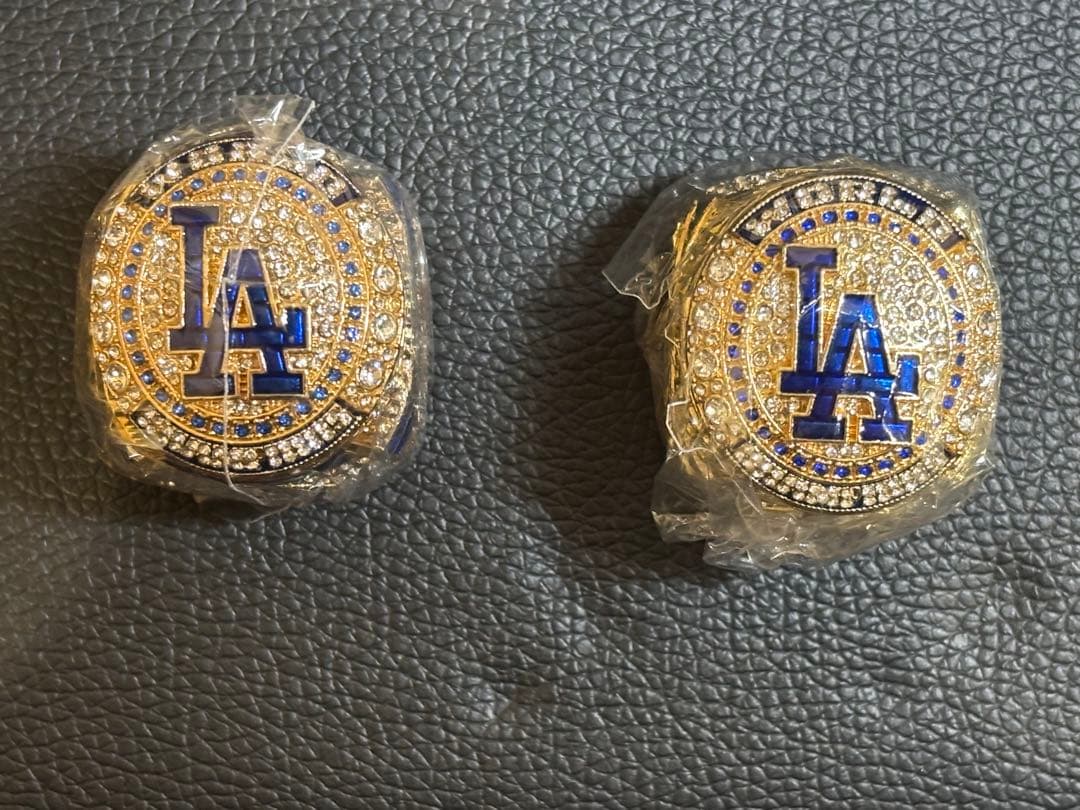 ⭐️年末セール⭐️ラスト1点限定！！★大谷翔平&山本由伸 2024 世界一記念リング