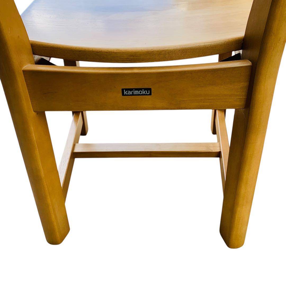 美品‼️karimoku RUSTIC ダイニングチェア 2脚セット