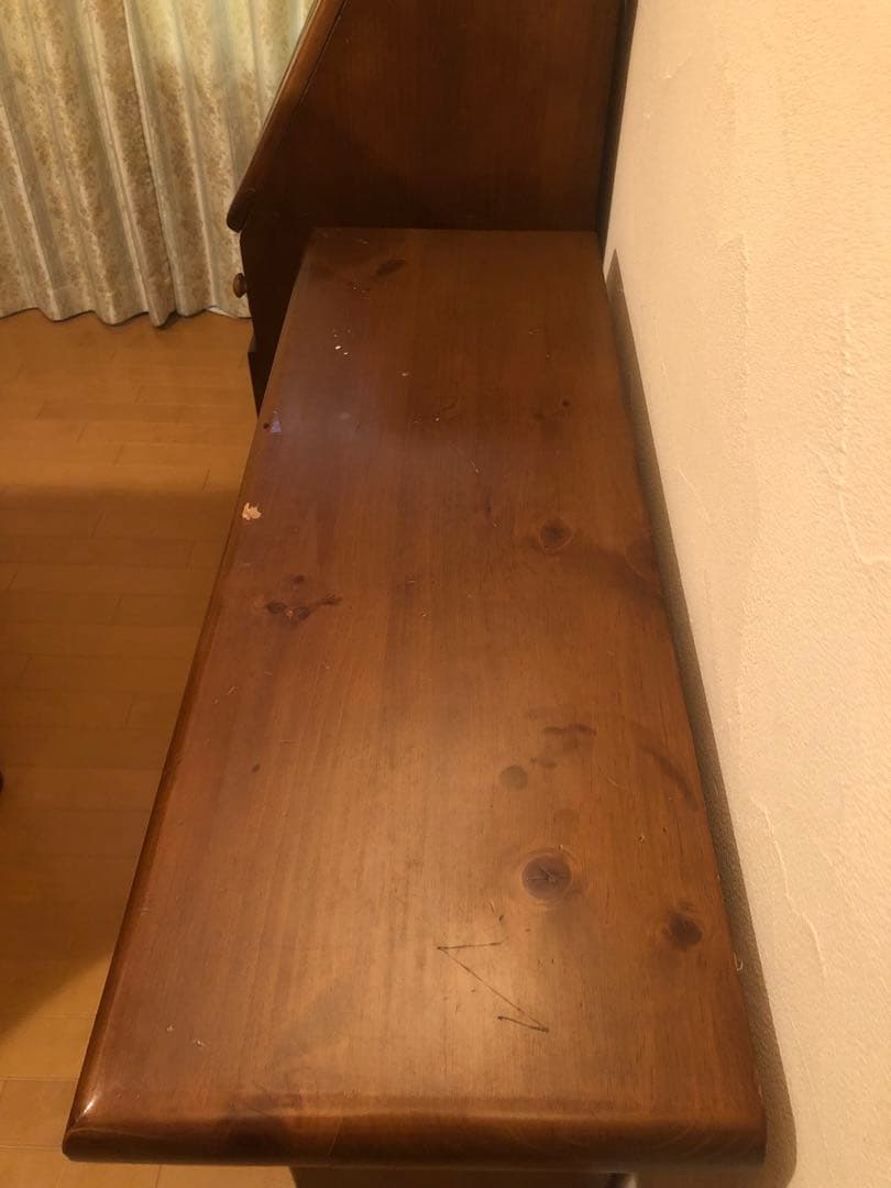 アクタス　スペイン家具　パイン材　タイル　チェスト　箪笥　アンティーク