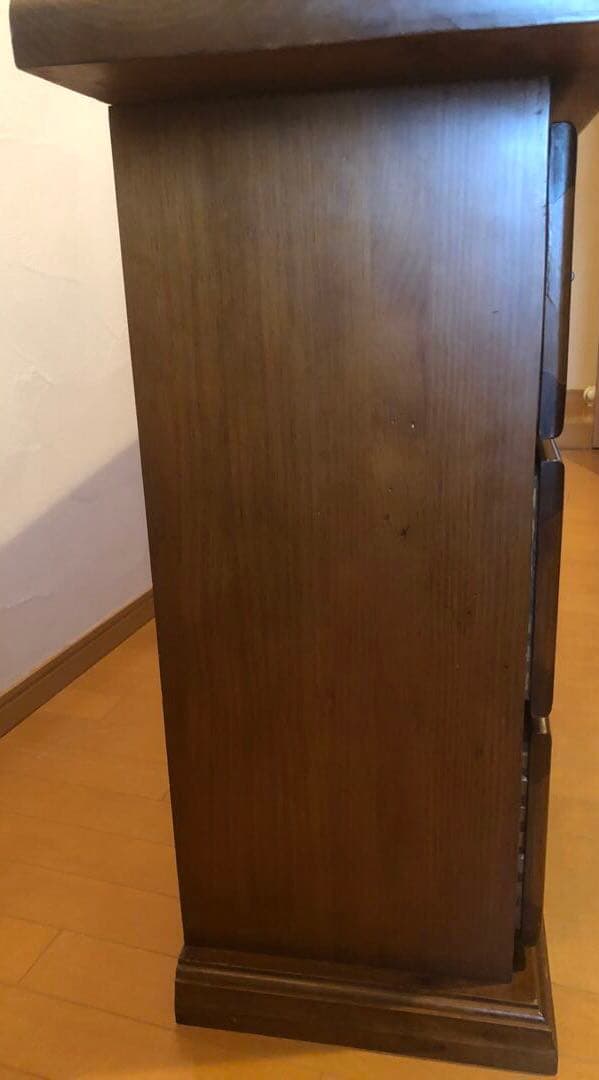 アクタス　スペイン家具　パイン材　タイル　チェスト　箪笥　アンティーク