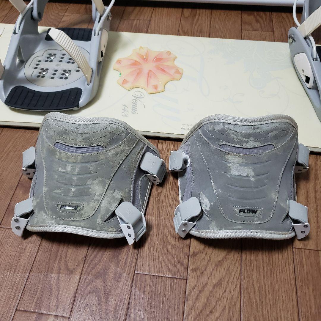 FLOW 143cm リアエントリー スノーボードセット