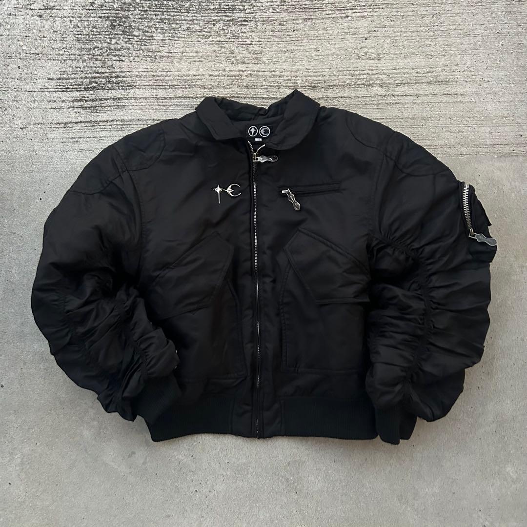 Thug club MA-1ジャケット ダウンジャケット　サグクラブ