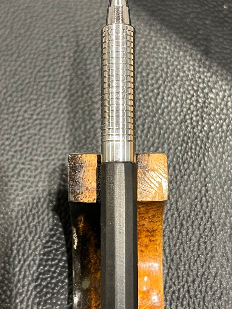 いぇい　pg5+アフリカンブラックウッド12角軸+オプションフルステンレス