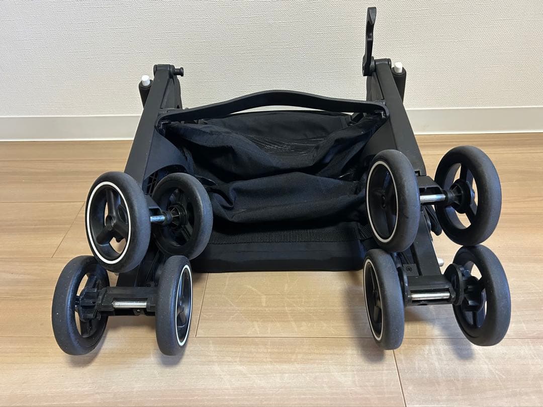 gb ポキットプラスオールテレイン ベビーカー ブラック 22kg