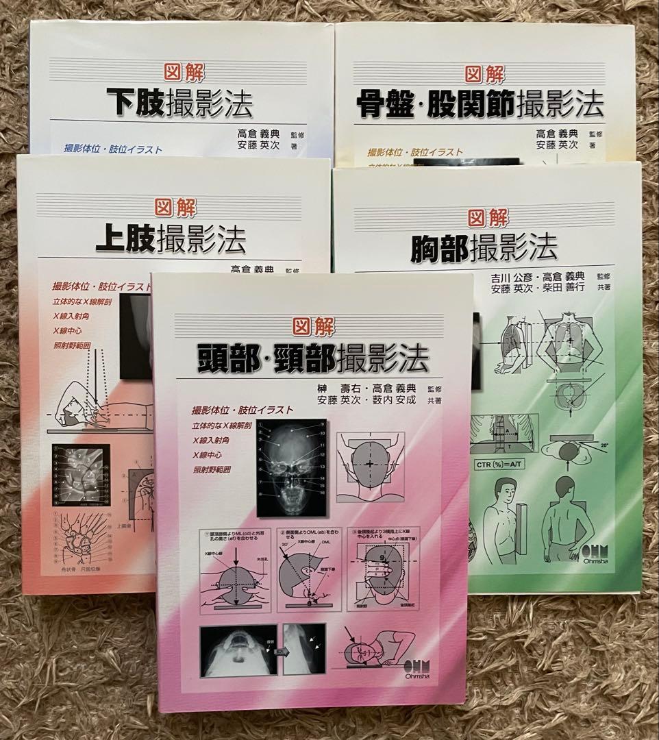 X線撮影法専門書セット