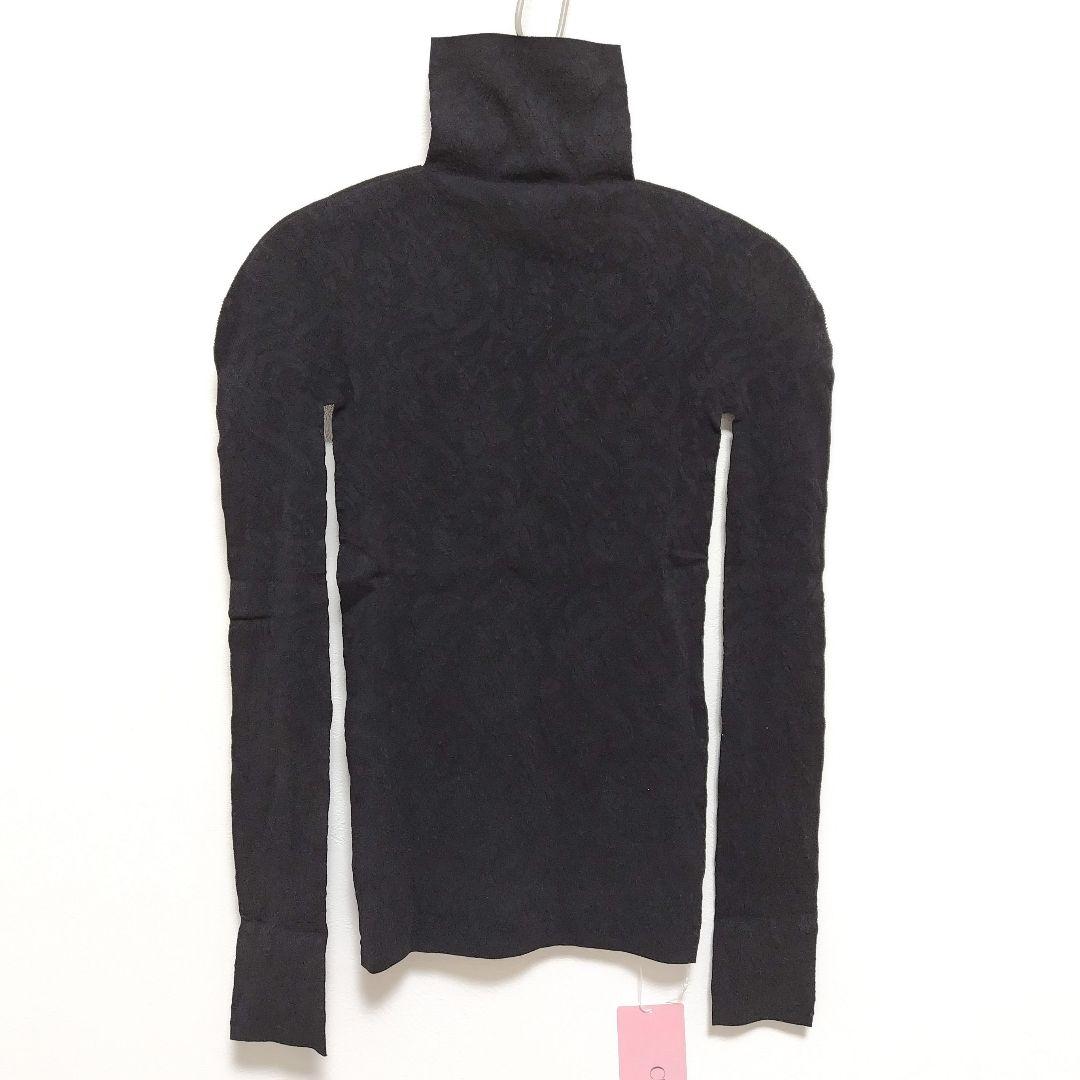 チャコット ハイネック ノーソーイングニット 黒 ＊ バレエ ダンス トップス