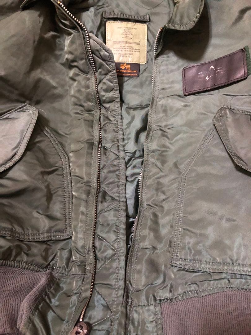 ジャケット・アウター made in USA ALPHA INDUSTRIES CWU-45P